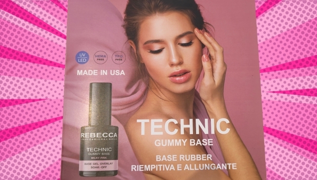 Rebecca | Technic Gummy Base Semipermanente Costruttore Robusto da 10ml